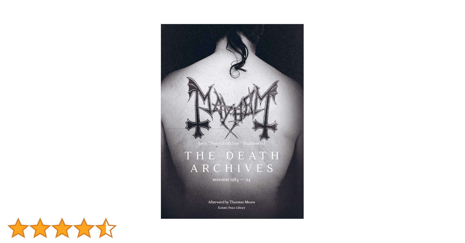 Mayhem THE DEATH ARCHIVES【英語版】 The Death Archives: Mayhem 1984-94 : Stubberud, Jorn: Amazon